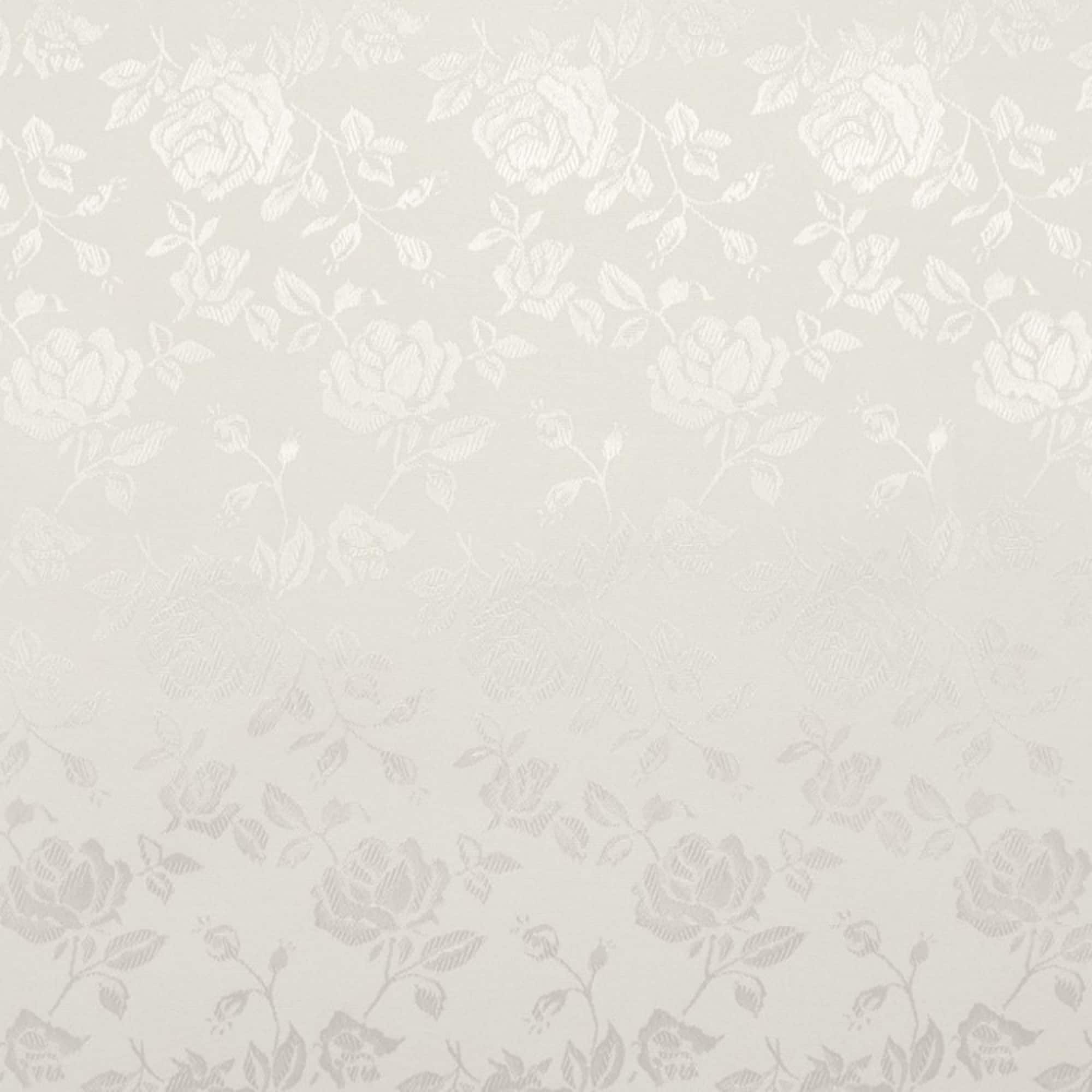 Ivory Jacquard Satin